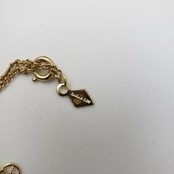 Vintage Sarah Coventry Gold Necklace & Earrings - Picture 6 of 9